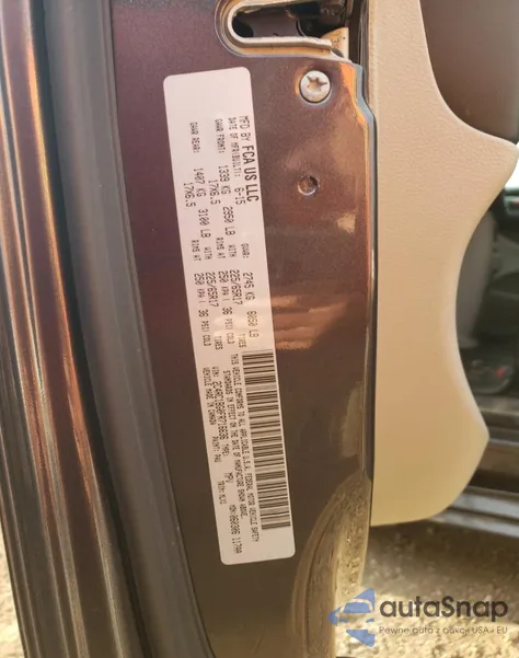 2015 Chrysler Town & Country Touring z USA, uszkodzony, nr VIN 2C4RC1BG0FR716636